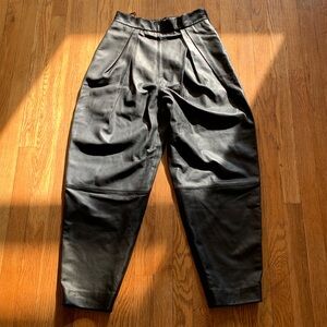Walter Baker leather pants Small